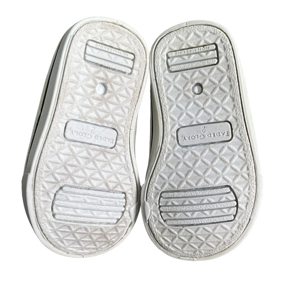 Faded Glory Black Slip-On Sneakers Size 2 Baby - Picture 8 of 8